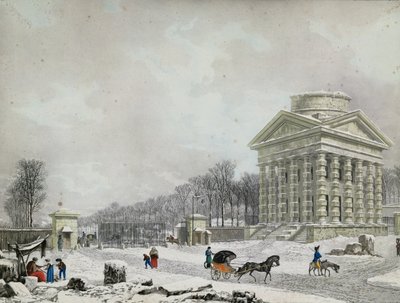 La Barrière des Champs-Élysées, 1808 - Philibert Louis Debucourt